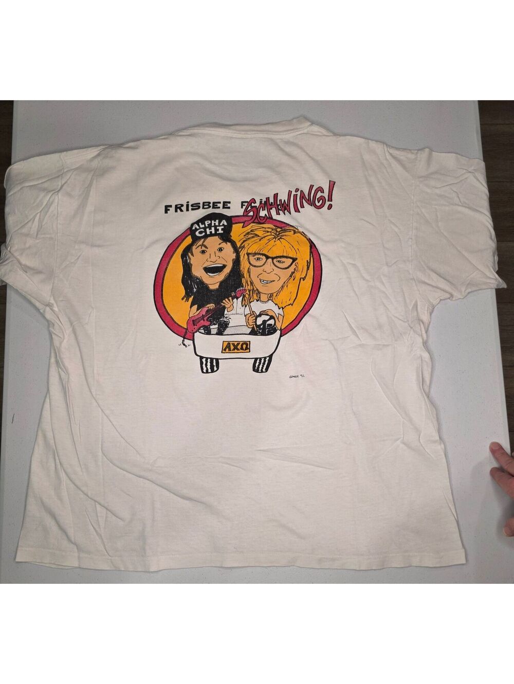 90s Wayne's World Single Stitch Tee